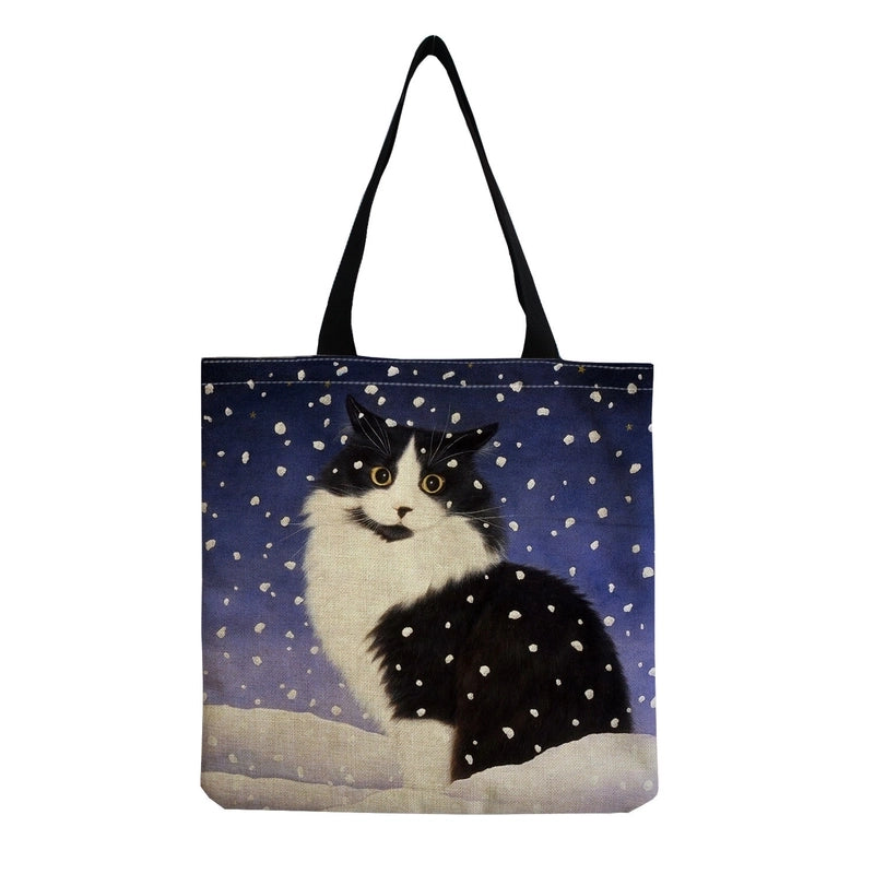 Women’s Cute Cat Shopping Bags