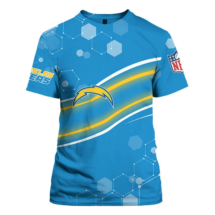Los Angeles Chargers All Over Print T-Shirt