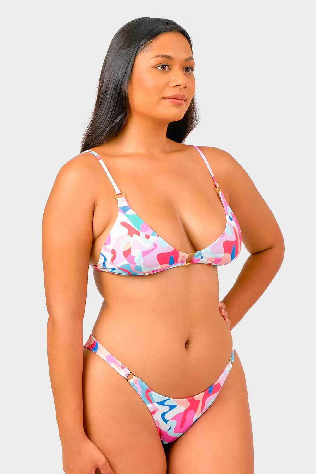 Riri Double Ring Cheeky Bottoms / Drippy FINAL SALE