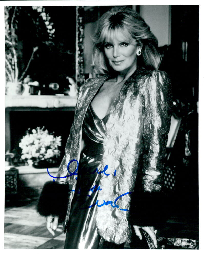 Linda Evans (Dynasty) signed 8x10 Photo Poster painting