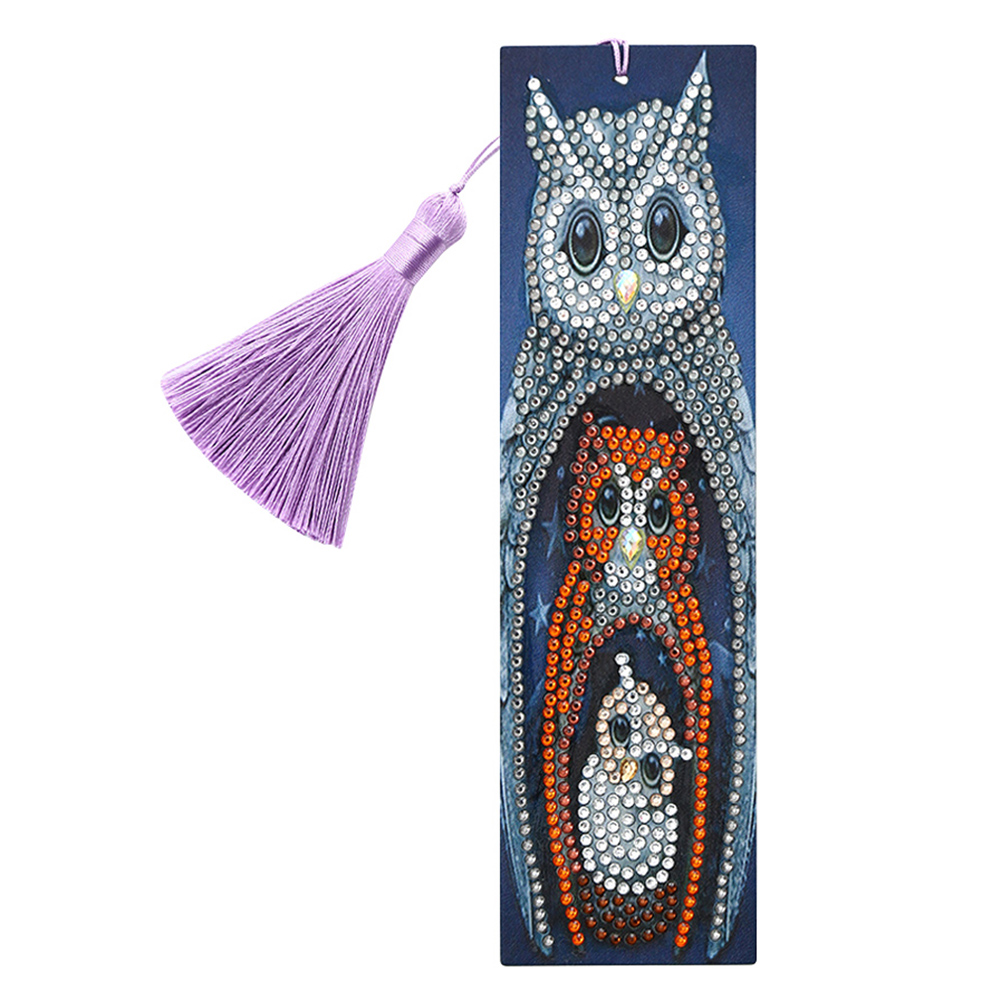 

Owl-DIY Creative Diamond Bookmark, 501 Original