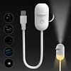 Cross-border wireless wall lamp LED sunset light wireless charging night light home background ambie