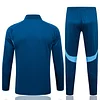 25/26 Juventus Blue long zipper Training Jacket Set