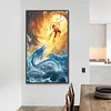 (40*70cm)Nezha - Full Round Drill Diamond Painting