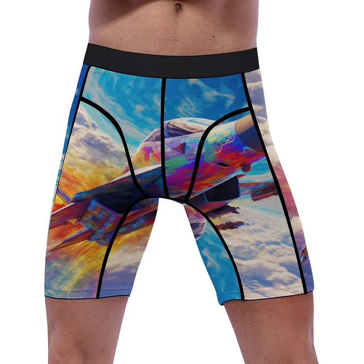 Men's Compression Shorts FIGHT JET  customized, personalized, gift