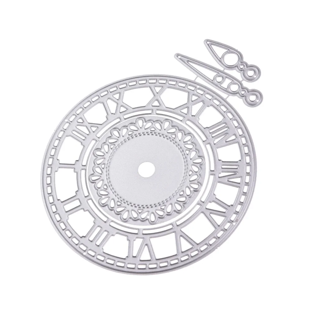 Clock Metal Cutting Dies Watch Frames Cut Die Mold Scrapbook Paper Craft Knife Mould Blade Punch Stencil Stamps And Dies