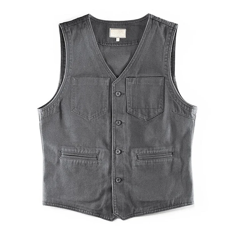 Vintage Lincoln Waistcoat Casual Outdoor Men's Waistcoats