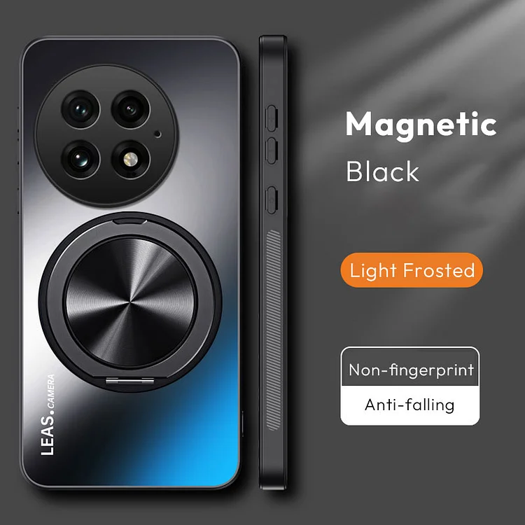 Lens Full Cover Anti-fall Frosted Magnetic Phone Case For OnePlus