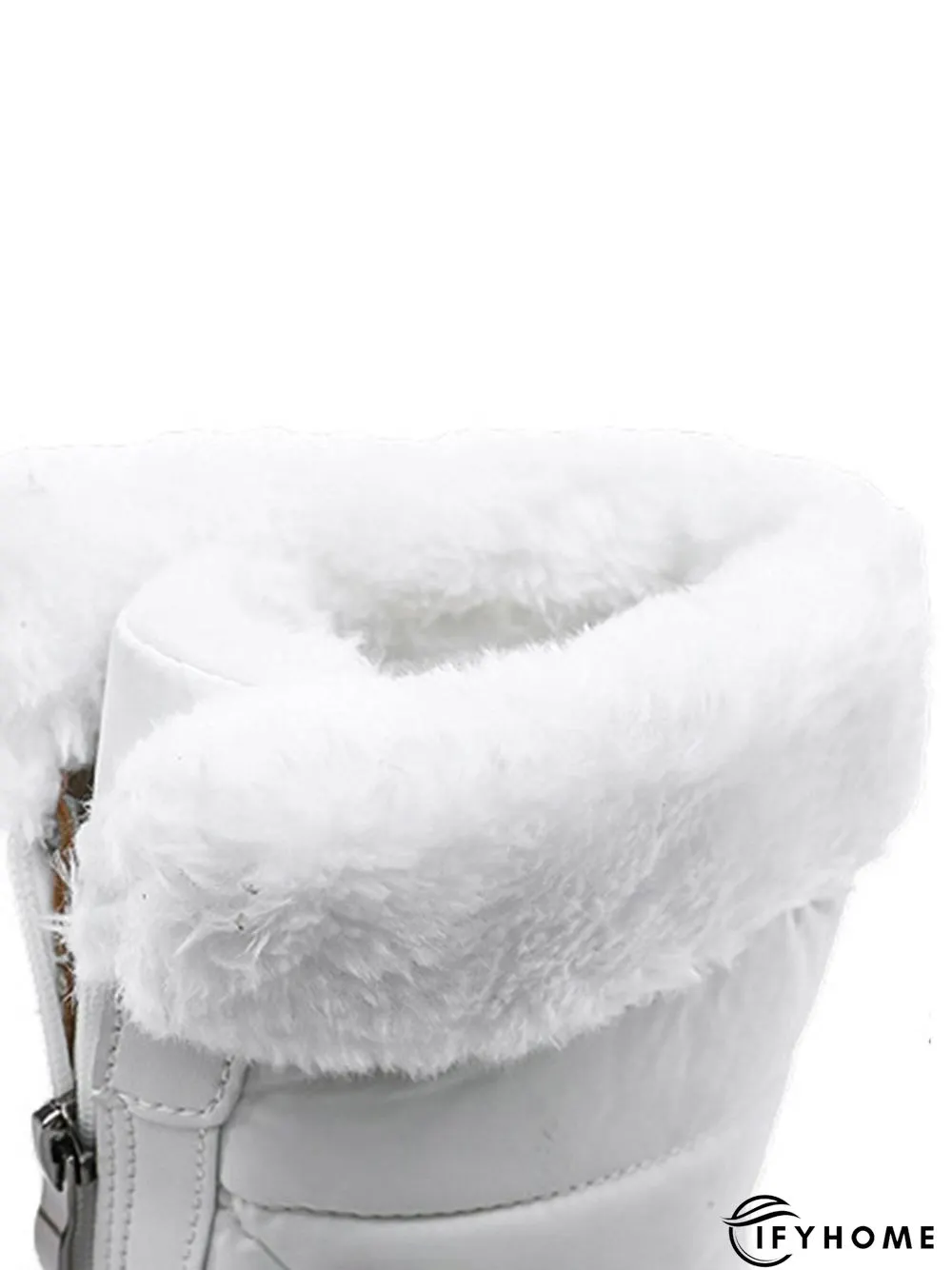 Winter Front Zip Thermal Lined Outdoor Snow Boots | IFYHOME