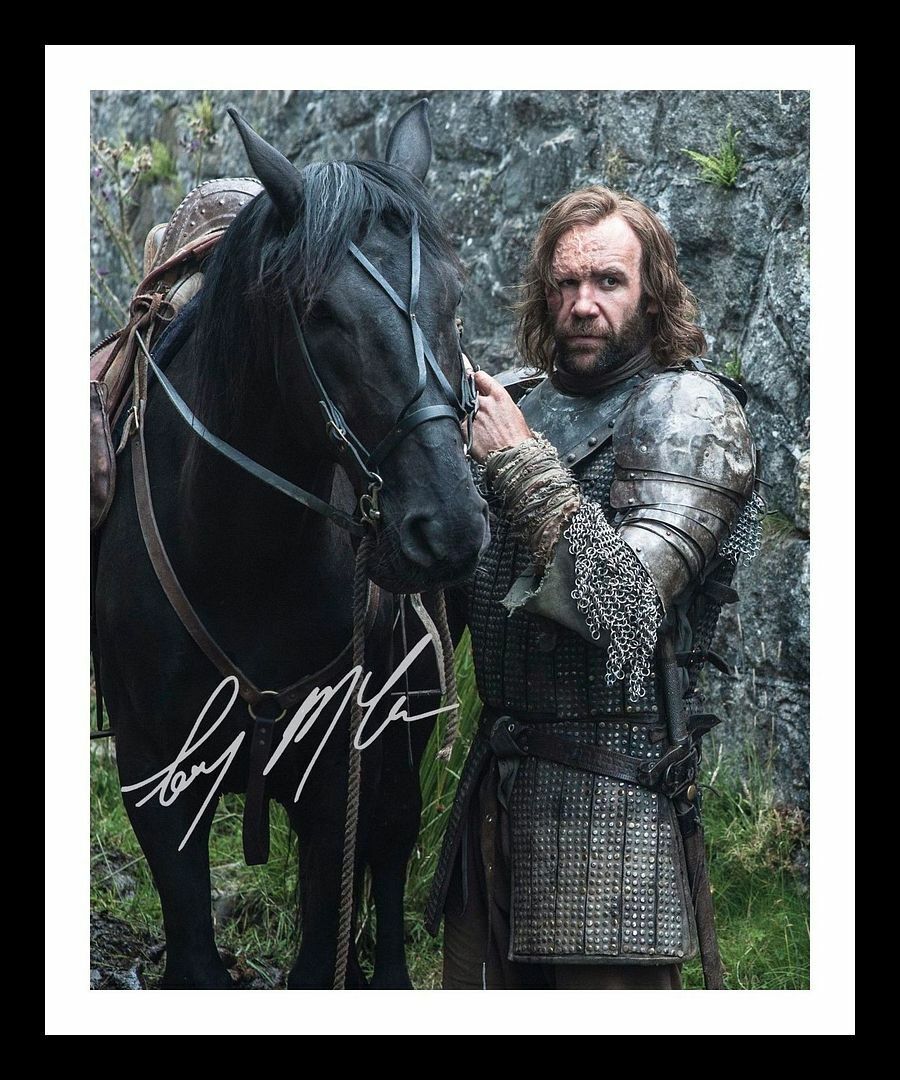 Rory McCann - Game Of Thrones Autograph Signed & Framed Photo Poster painting