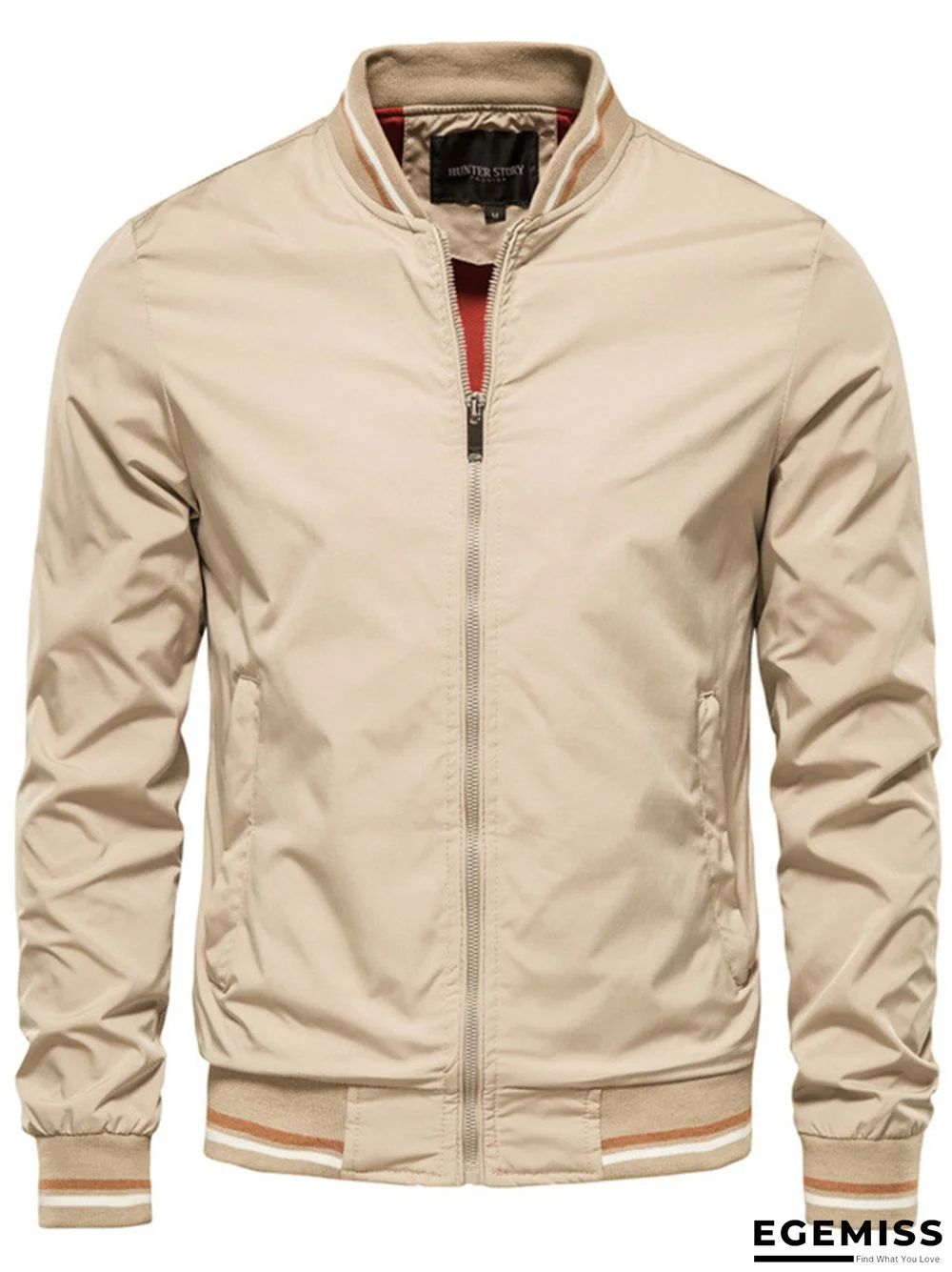Casual and Stylish Men's Zippered Jacket | EGEMISS