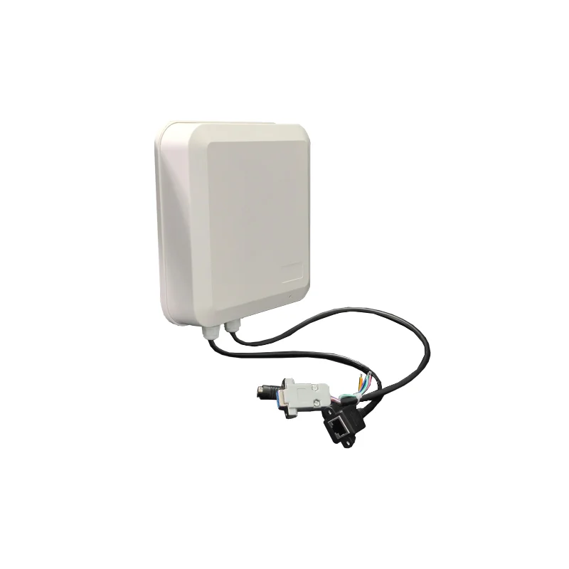 6dbi UHF Middle Range Integrated RFID Reader  Rs232/wiegand Relay & free sdk Parking lot management