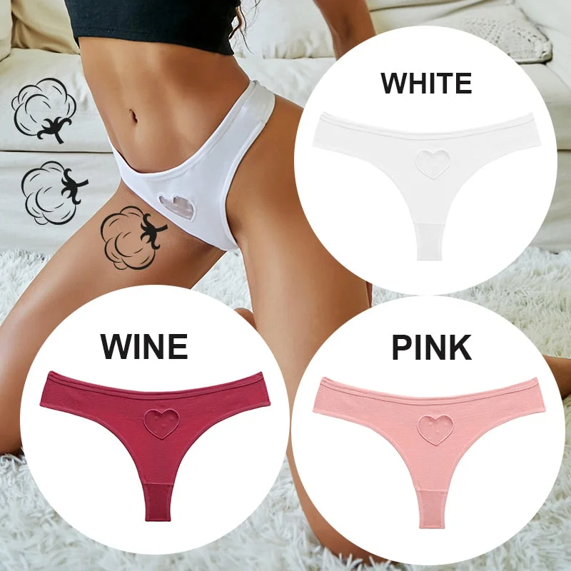 FINETOO 3PCS/Set S-XL Women Panties G-String Underwear Fashion Thong Lingerie Low Rise Panty Sexy Lace T-Back Woman Panties