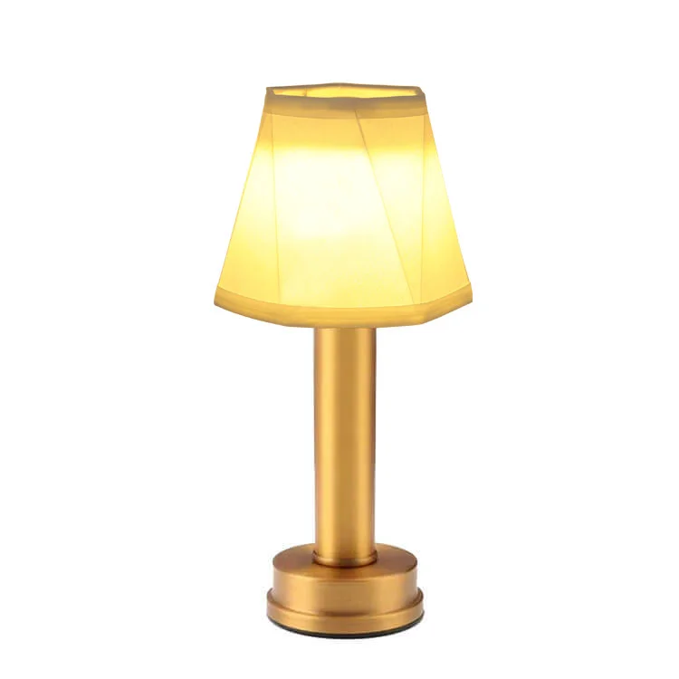 SOMMARLÅNKE LED table lamp, yellow mini/battery operated outdoor