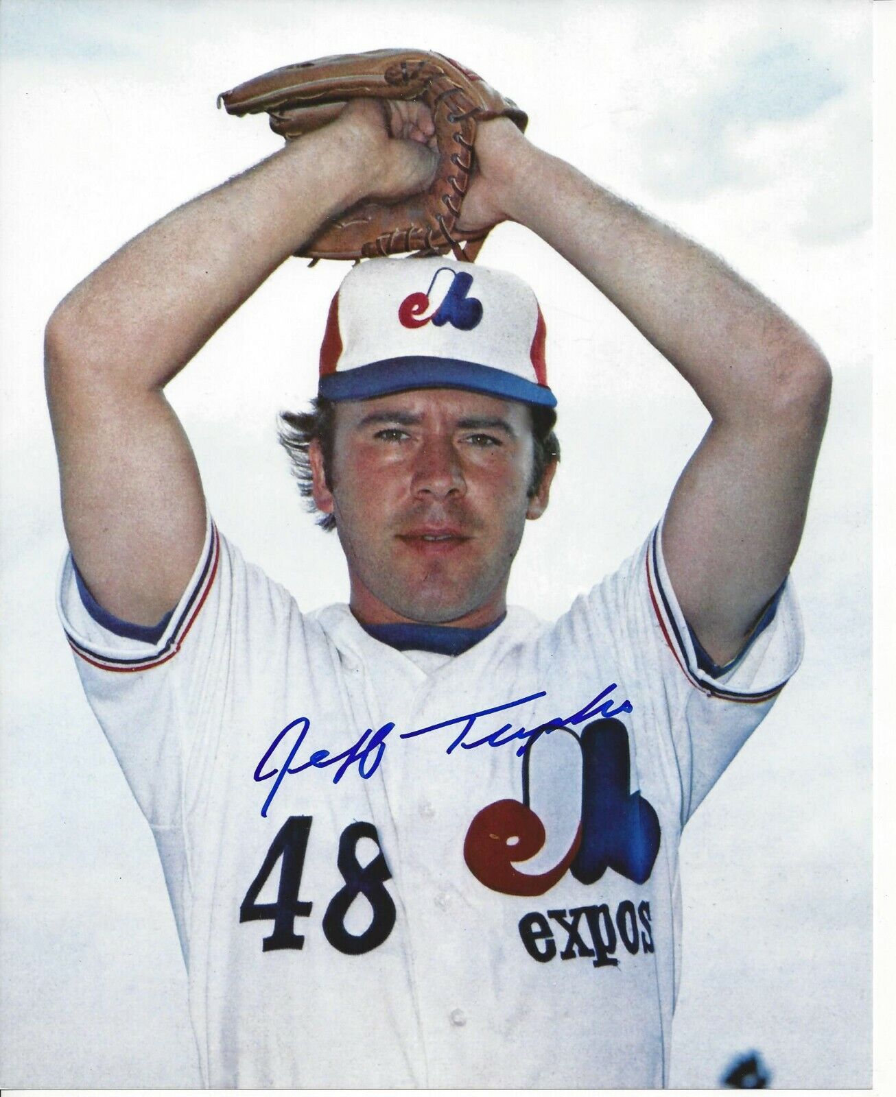 Jeff Terpko Autographed 8x10 Montreal Expos#3