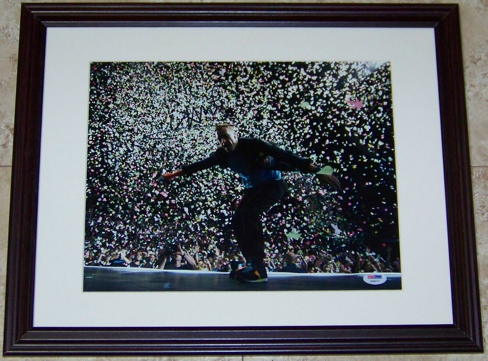 SIMPLY STUNNING! Chris Martin COLPLAY Signed Autographed 11x14 Photo Poster painting PSA COA!