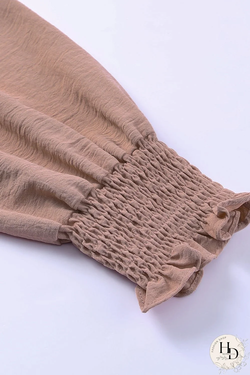 Round Neck Belted Long Sleeve Dress