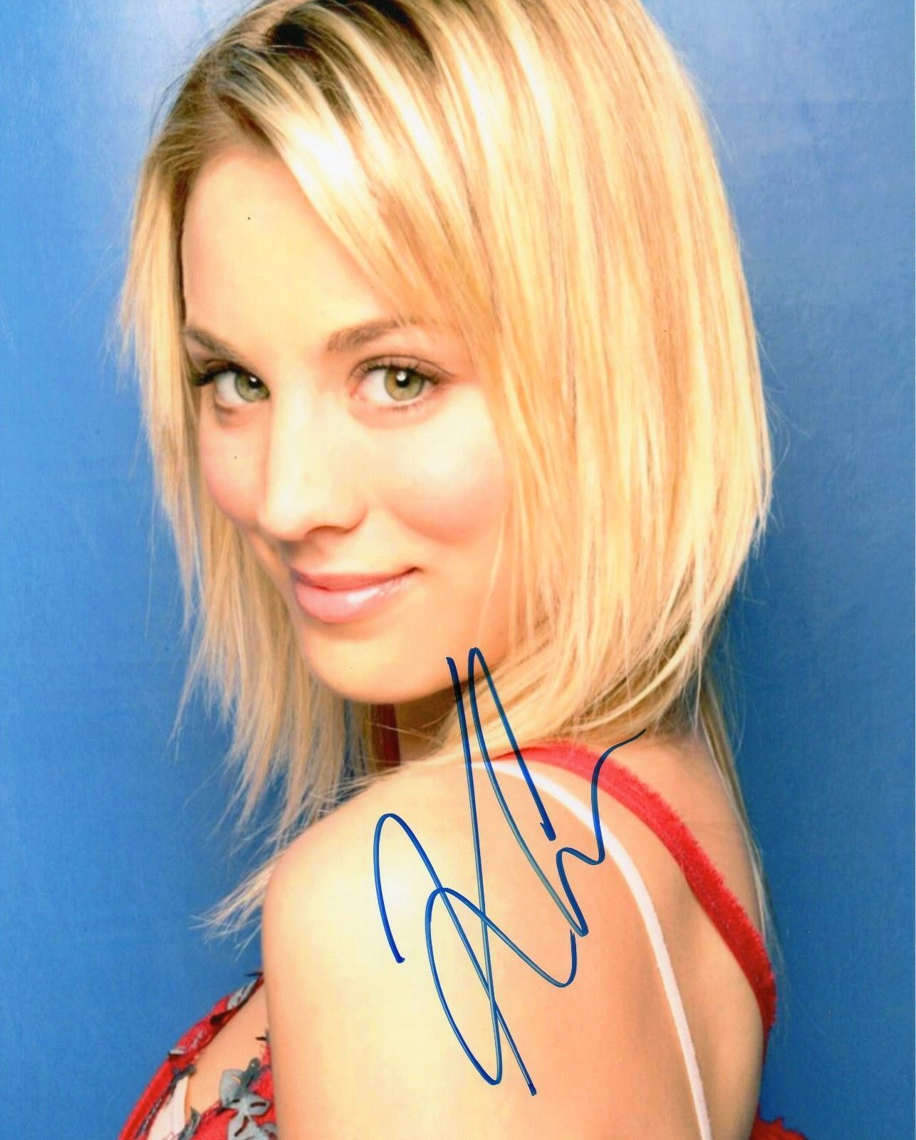 KALEY CUOCO AUTOGRAPHED SIGNED A4 PP POSTER Photo Poster painting PRINT 21