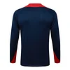 25/26 PSG Royal Blue Half-Zip Training Jacket Set