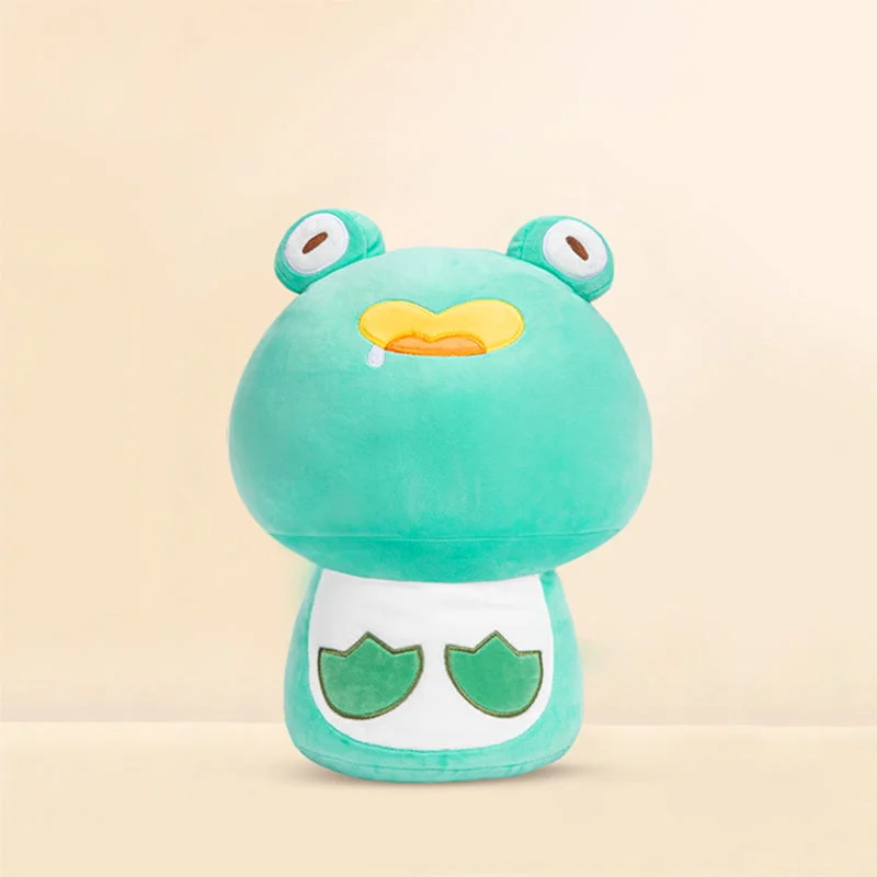 Mewaii® 8 in. 8 in. Green Frog Kawaii  Stuffed Animal Plush Squishy Toy