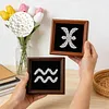 12pcs DIY Constellation Pearl Dot Painting No Frame Pearl Painting Art Kits 15x15cm Pearl Gem Paintings Picture Arts Craft for Adults Beginners Home Wall Decor