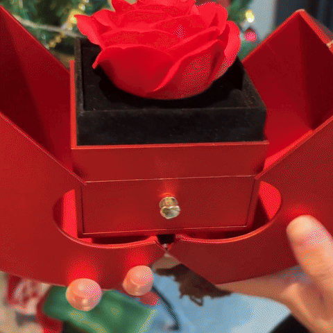 For Granddaughter - You will always Have A Piece Of My Heart Beads Bracelet With Apple Rose Pack