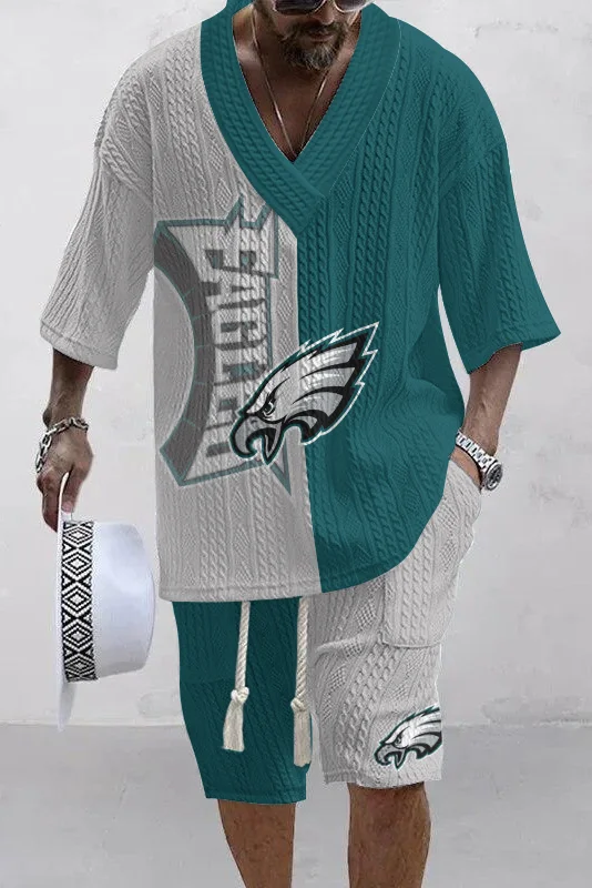 Philadelphia Eagles Limited Edition Top And Shorts Two-Piece Suits