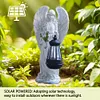 Solar Angel Statue Light Waterproof Fairy Figurine Decor Lamp Home Decoration