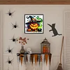 (40*40cm)Halloween Pumpkin Wizard - Full Round Drill Diamond Painting