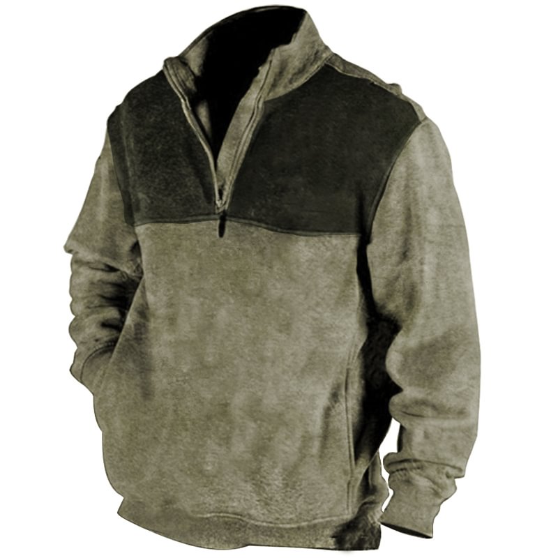 Men's Outdoor Fleece Warm Retro Sweatshirt / [viawink] /