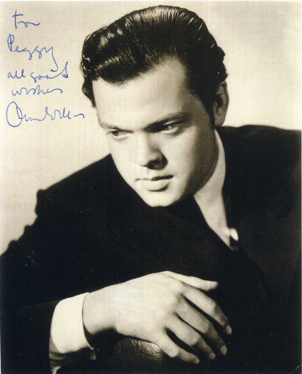 ORSON WELLES Signed Photo Poster paintinggraph - Film Star Actor - preprint