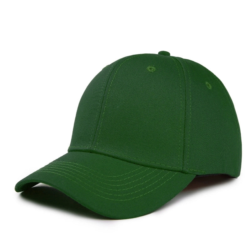 Unisex Minimalist Solid Color Curved Eaves Baseball Cap