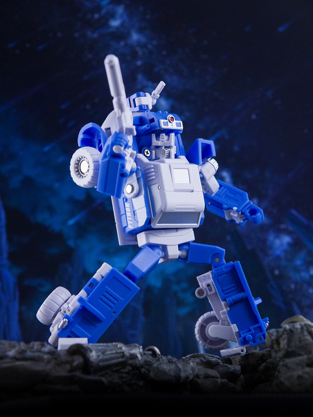 Dr.WuMS36W GiantPython Mini Triple Changer Transformers Toy Model Action Figure