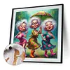 Funny Granny-Paint by Numbers Acrylic Painting 40*40CM