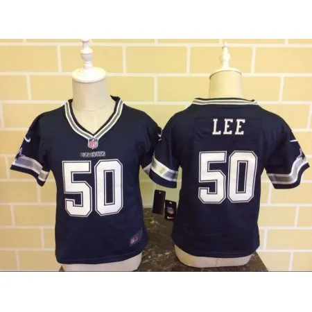 Toddler  Dallas Cowboys #50 Sean Lee Navy Blue Stitched NFL Jersey