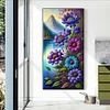(40*70cm)Mountain Flowers - Full Round Drill Diamond Painting