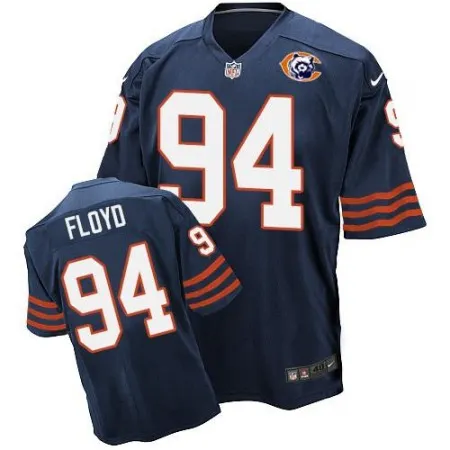 Bears #94 Leonard Floyd Navy Blue Throwback Men's Stitched NFL Elite Jersey