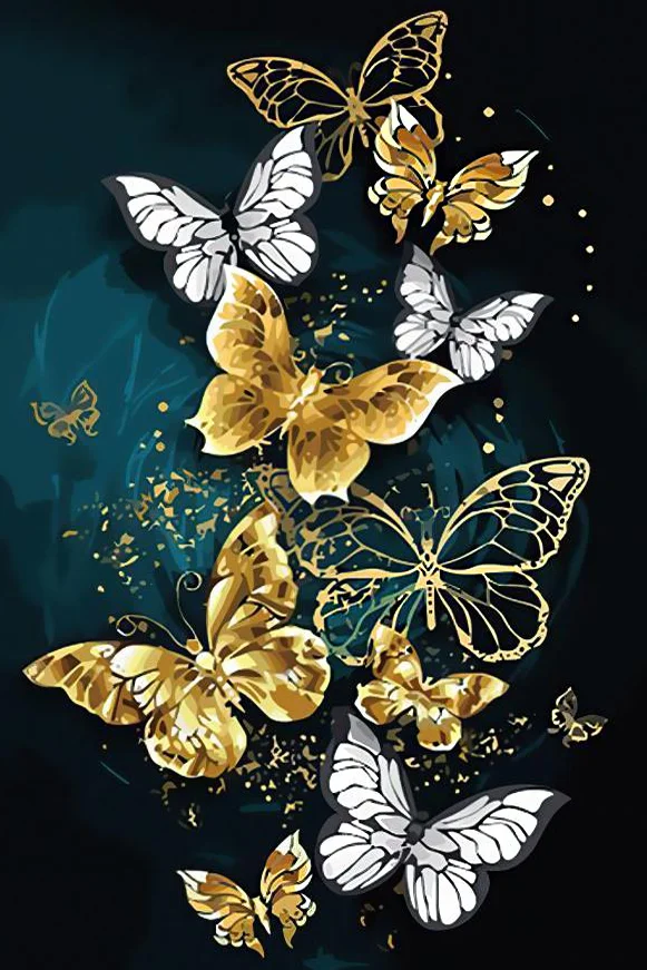 Diamondpaintinggifts Full Drill Diamond Painting - Butterfly