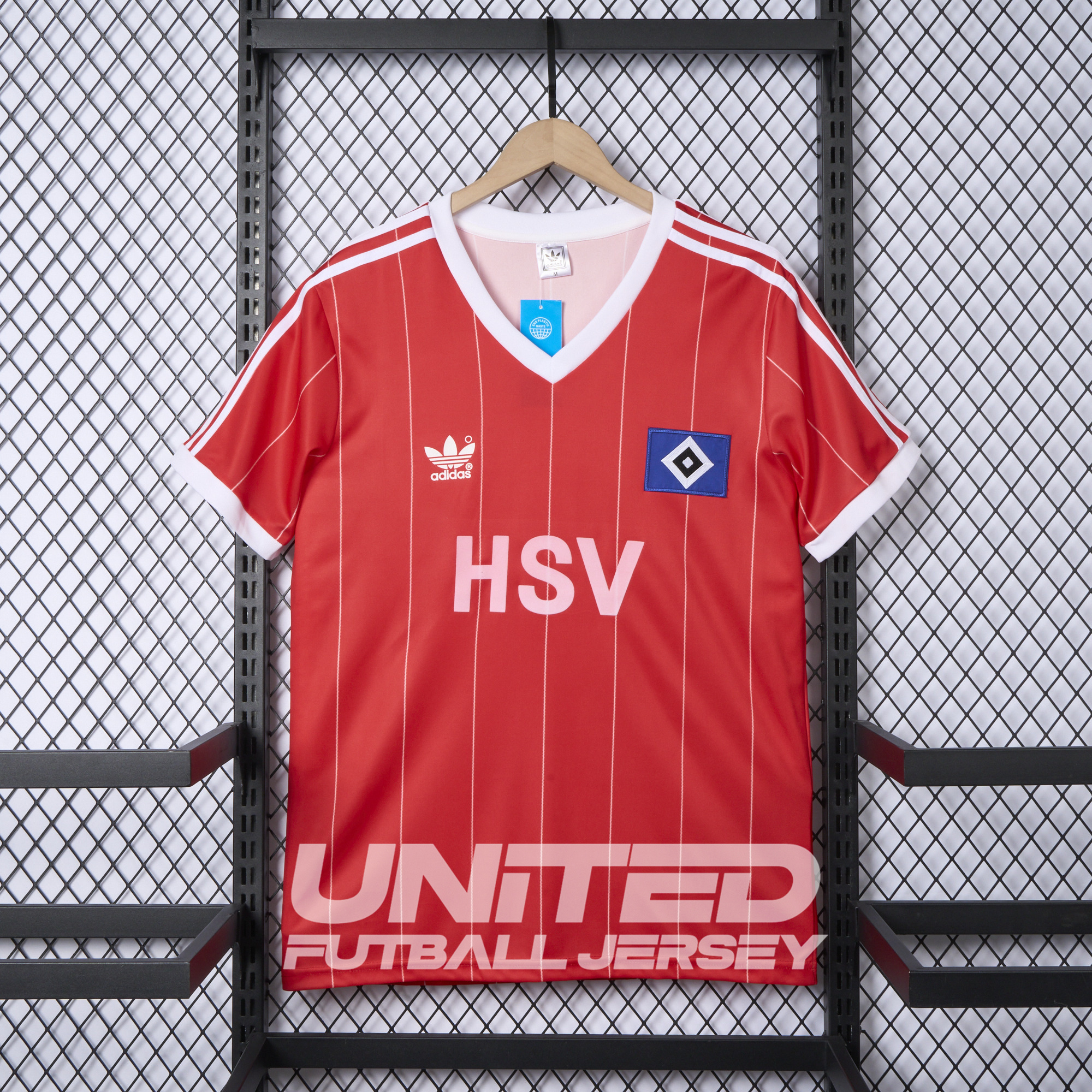 Retro Hamburger SV 83-84 Away Stadium Jersey