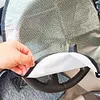 Steering Wheel Cover Sun Shade Aluminum Foil Auto Interior Protector for Car SUV
