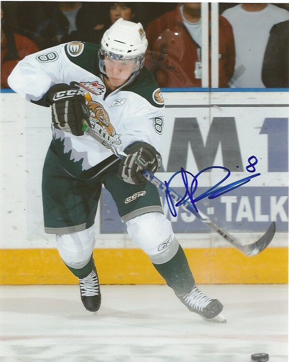 Everett Silvertips Rasmus Rissanen Signed Autographed Photo Poster painting 8x10 COA