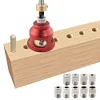 Right Angle Drill Hole Guide with 2-10 MM Drill Sleeve for Woodworking DIY Tools
