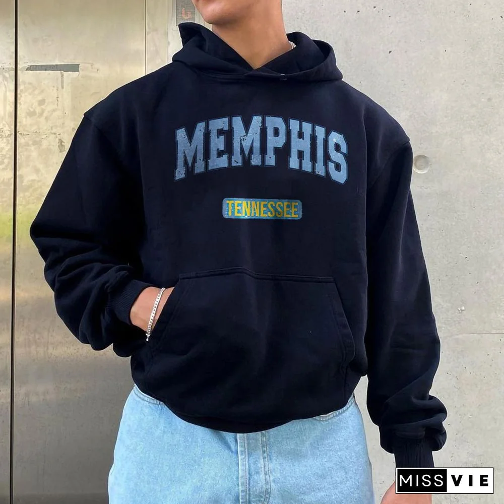 Men's Retro Memphis Oversized Hoodie