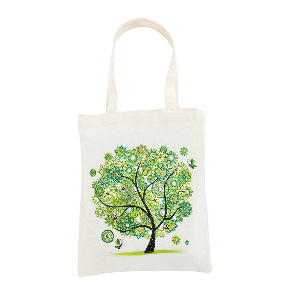 DIY Diamond Painting Eco-Friendly Canvas Bag - Spring