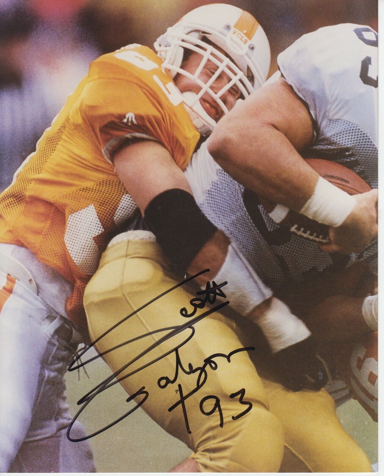 Scott Galyon #1 8x10 Signed Photo Poster painting w/ COA Tennessee Volunteers -