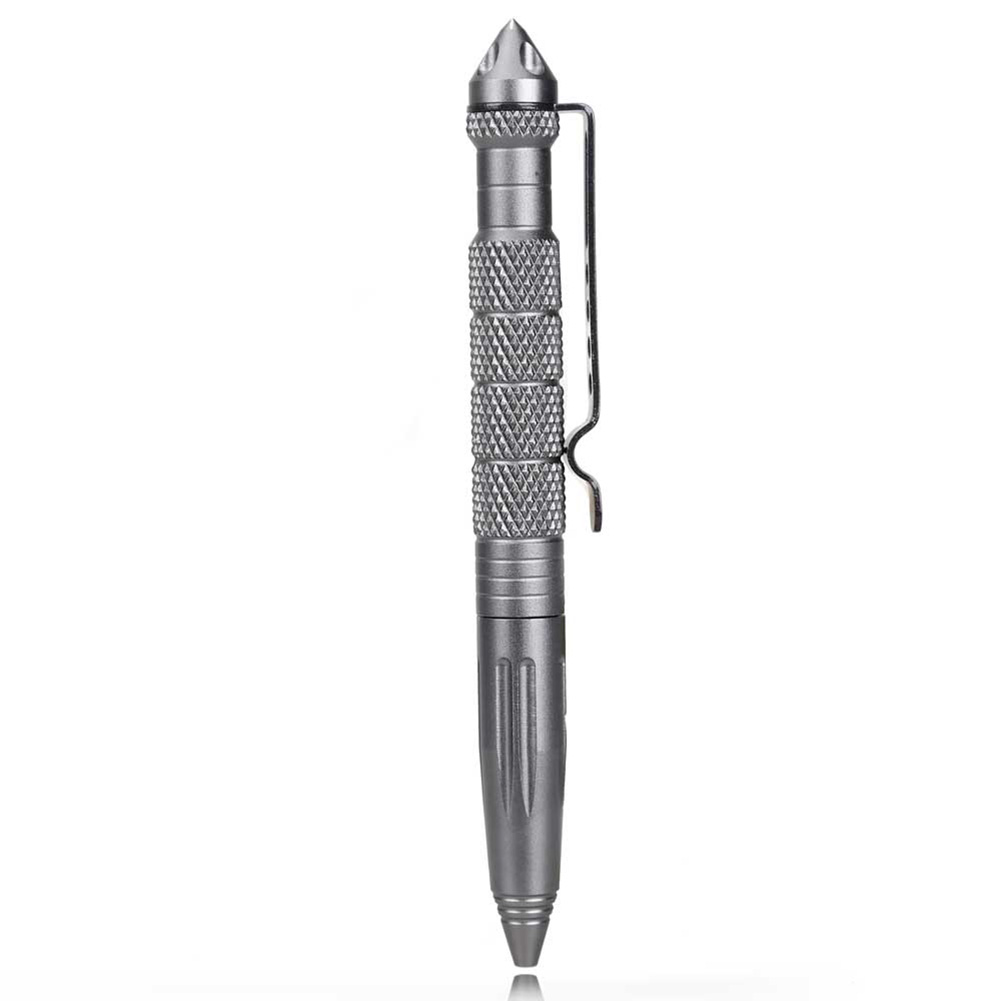 

Tactical Pen Self Defense Cooyoo Tool Aviation Aluminum Anti-skid Portable-61859, Grey, 501 Original