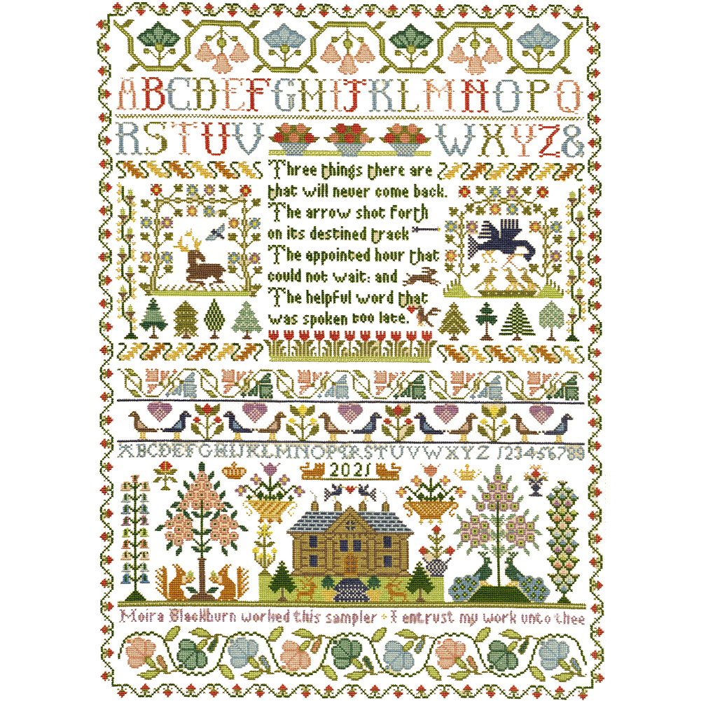 

Cotton - 11CT Stamped Cross Stitch - 50*68CM, 501 Original