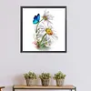 Butterfly Flower-Paint by Numbers Acrylic Painting 40*40CM