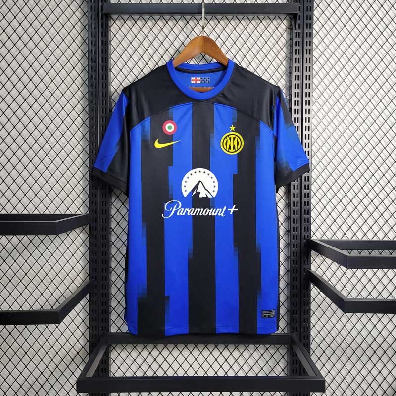 2023-2024 Inter Milan Home Sponsors Football Jersey 1:1 Quality Thai Quality