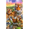 (40*70cm)Tiger - Full Round Drill Diamond Painting